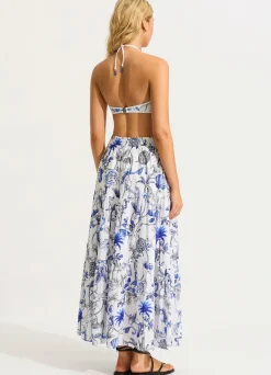 Seafolly Ahoy Maxi Skirt - | Skirts & Sarongs