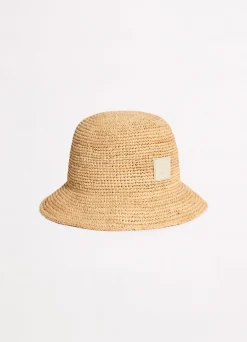 Seafolly Atlantis Raffia Cloche Hat - | Beach Hats