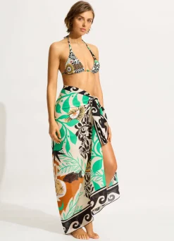 Seafolly Atlantis Sarong - | Skirts & Sarongs
