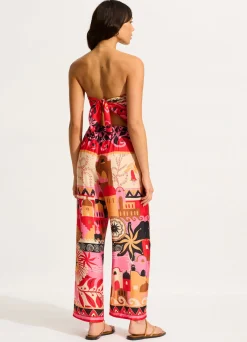 Seafolly Atlantis Wide Leg Pant - | Pants & Shorts
