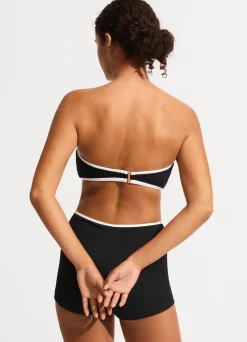 Seafolly Beach Bound Boyleg Bikini Bottom - | Bikinis|More Coverage