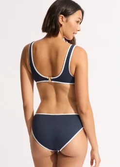 Seafolly Beach Bound Ring Front Tank Bikini Top - | Bralette|Bralette