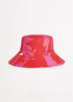 Seafolly Birds Of Paradise Bucket Hat - | Beach Hats