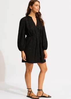 Seafolly Broderie Cover Up - | Beach Dresses|Kaftans & Cover Ups