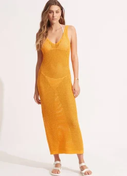 Seafolly Byron Knit Dress - | Beach Dresses
