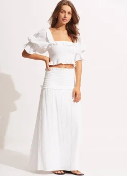 Seafolly Caspian Strapless Dress/Skirt  - | Beach Dresses