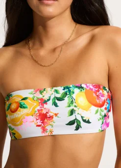 Seafolly Ciao Bella Bandeau Bikini Top - | Bikinis|Bandeau