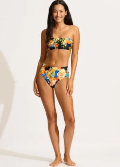 Seafolly Ciao Bella Bandeau Bikini Top - | Bikinis|Bandeau