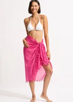 Seafolly Cotton Gauze Sarong - | Skirts & Sarongs