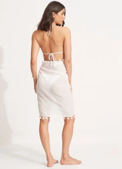 Seafolly Cotton Gauze Sarong - | Skirts & Sarongs