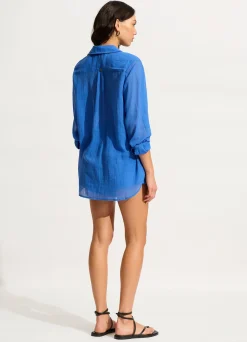 Seafolly Crinkle Short - | Pants & Shorts