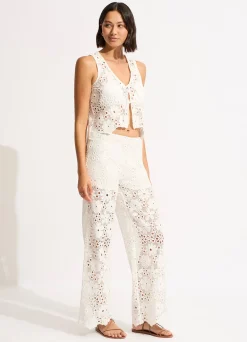 Seafolly Crochet Top - | Tops