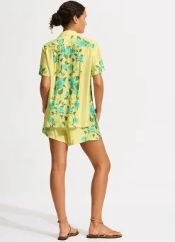 Seafolly Garden Party Short - Lime Light| Pants & Shorts