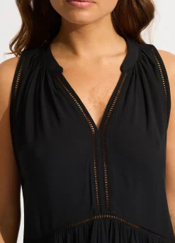 Seafolly Ladder Detail Dress - | Maternity|Beach Dresses