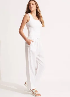 Seafolly Linen Pant - | Pants & Shorts