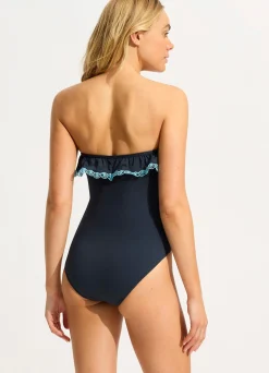 Seafolly Lucia Bandeau One Piece - | Bandeau|Bandeau