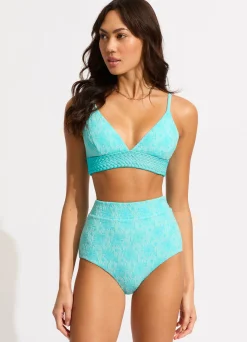 Seafolly Marloe Banded Bralette Bikini Top - | Bralette|Bralette