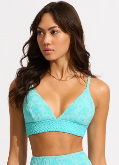 Seafolly Marloe Banded Bralette Bikini Top - | Bralette|Bralette