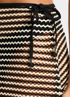 Seafolly Mesh Effect A-Line Skirt - | Bikinis|Skirts & Sarongs