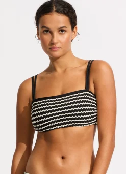 Seafolly Mesh Effect DD Tank Bikini Top - | Bikinis|Fuller Cup Swim