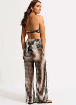 Seafolly Mesh Effect Pant - | Pants & Shorts