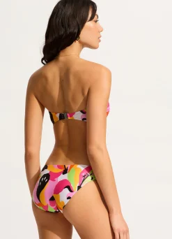 Seafolly Rio Twist Bandeau Bikini Top - | Bikinis|Bandeau