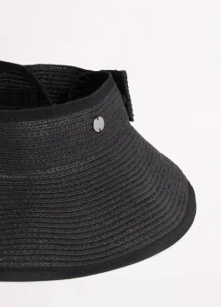 Seafolly Sahara Roll Up Visor - | Beach Hats