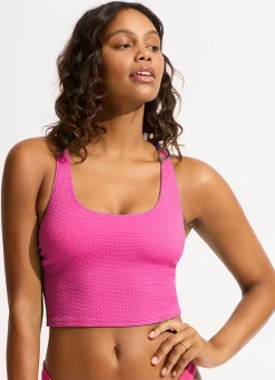 Seafolly Sea Dive Action Back Tank Bikini Top - | Tankinis|Tankini