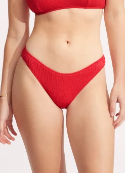 Seafolly Sea Dive High Cut Pant - | High Cut|High Cut
