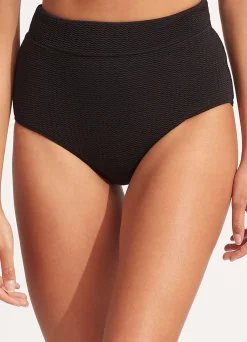 Seafolly Sea Dive High Waisted Pant - | High Waisted|High Waisted