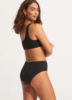 Seafolly Sea Dive One Shoulder Top - | Bandeau|Bandeau