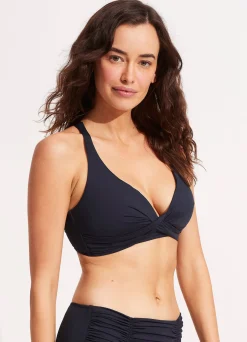 Seafolly Collective DD Double Wrap Front Bra - | Fuller Cup Swim|DD/E Swimwear