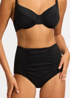 Seafolly Collective High Waisted Pant - | High Waisted|High Waisted