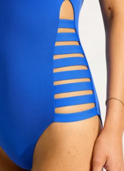 Seafolly Collective Multi Strap One Piece - | Black One Pieces|Black One Pieces