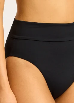 Seafolly Collective Twist Bandeau Bikini Top - | Bikinis|Bandeau