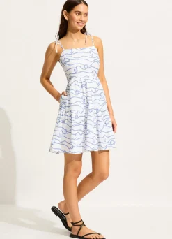 Seafolly Set Sail Mini Dress - | Beach Dresses