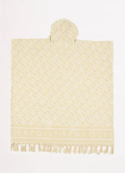 Seafolly SF Monogram Towel Poncho - | Beach Towels