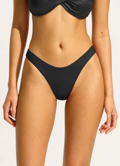 Seafolly Soleil Scoop High Cut Rio Bikini Bottom - | Bikinis|High Cut