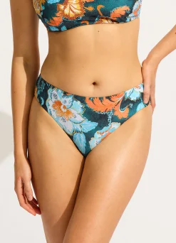 Seafolly Spring Festival Retro Bikini Bottom - | Bikinis|More Coverage
