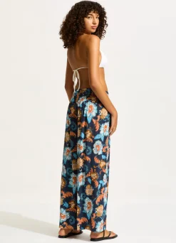 Seafolly Spring Festival Shirring Pant - | Pants & Shorts