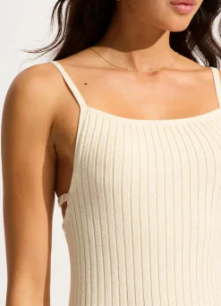 Seafolly Wavelength Maxi Knit Dress - | Beach Dresses