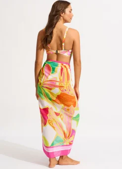 Seafolly Wonderland Sarong - | Skirts & Sarongs